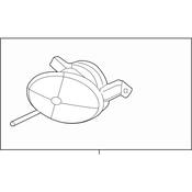 Volkswagen Fog Light - Genuine VW 5K0941699E