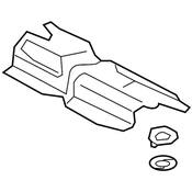 Audi VW Floor Pan Heat Shield - Genuine Audi VW 5Q0825613F