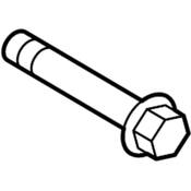 Audi VW Alternator Bracket Bolt - Genuine VW Audi N10717801