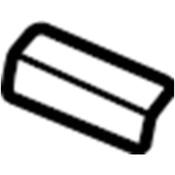 Volkswagen Tow Eye Cap - Genuine VW 3CN807155A041