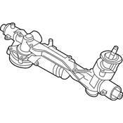 VW Steering Rack And Pinion Assembly - Genuine VW 5QN423055M