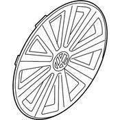Volkswagen Wheel Cover - Genuine VW 5G0601147YTI