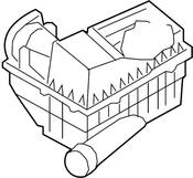 VW Air Box - Genuine VW 1K0129607AS
