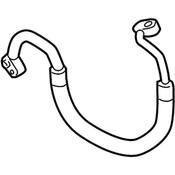 VW A/C Refrigerant Discharge Hose - Genuine VW 5C0820721S