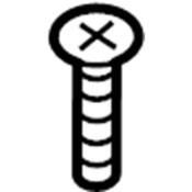 Audi VW Console Armrest Screw - Genuine VW Audi N91136801