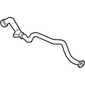 Audi VW Secondary Air Injection Pump Hose - Genuine Audi VW 06E131143BF