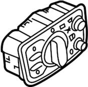 VW Headlight Switch - Genuine VW 5C6941531AAPV