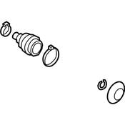 Audi VW CV Joint Boot Kit- Genuine VW Audi 5Q0498201F