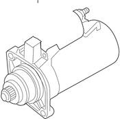 Audi VW Starter Motor - Genuine Audi VW 02Z911024PX