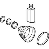 Audi VW CV Joint Boot Kit - Genuine Audi VW 5Q0498201E
