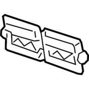 Audi VW HVAC Mode Door - Genuine Audi VW 4M0898001A
