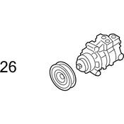 Audi VW A/C Compressor Clutch Pulley - Genuine Audi VW 4M0260810F