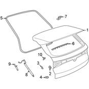 Volkswagen Liftgate Bump Stop - Genuine VW 5NA827499