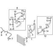 VW Coolant Hose Y Connector - Genuine VW N90693301