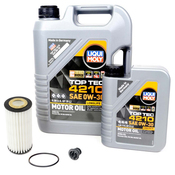 Audi Engine Oil Change Kit - Liqui Moly 22158KT