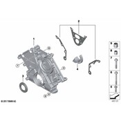 BMW Engine Timing Cover - Genuine BMW 11147649036