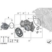 BMW Engine Water Pump - Genuine BMW 11519468284