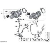 BMW Turbocharger - Genuine BMW 11657596038