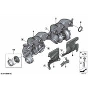 BMW Turbocharger - Genuine BMW 11657649297