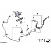 BMW Fuel Supply Line - Genuine BMW 13538096112
