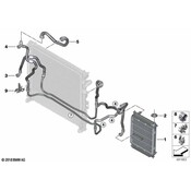 BMW Radiator - Genuine BMW 17117998351