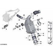 BMW Intercooler - Genuine BMW 17517997297