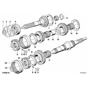 BMW Synchronizer Ring - Genuine BMW 23231224720