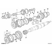 BMW Synchronizer Ring - Genuine BMW 23231228242