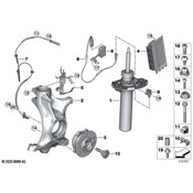 BMW Steering Knuckle - Genuine BMW 31217883641