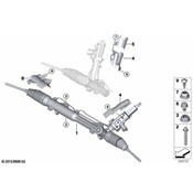 BMW Steering Rack - Genuine BMW 32102475185