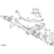 BMW Remanufactured Steering Rack - Genuine BMW 32106777492