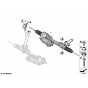 BMW Remanufactured Steering Rack - Genuine BMW 32106872478