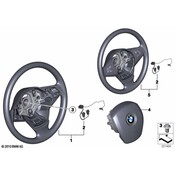 BMW Steering Wheel Leather - Genuine BMW 32306797909