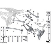 BMW Suspension Control Arm - Genuine BMW 33329504611