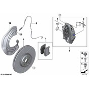 BMW Disc Brake Rotor - Genuine BMW 34106895648