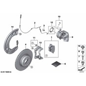 BMW Disc Brake Rotor - Genuine BMW 34108831512