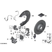 BMW Disc Brake Rotor - Genuine BMW 34208842871