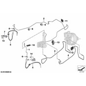 BMW Brake Hydraulic Hose - Genuine BMW 34306879282
