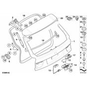 BMW Set Of Retaining Elements - Genuine BMW 51130439097