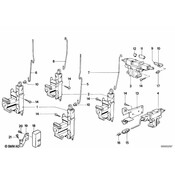 BMW Actuator - Genuine BMW 51261367781