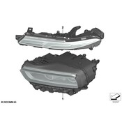 BMW Headlight Assembly - Genuine BMW 63115A9CFA5