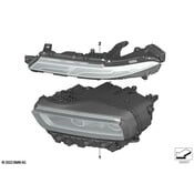 BMW Headlight Assembly - Genuine BMW 63115A9CFB5