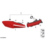 BMW Tail Light Assembly - Genuine BMW 63219879756