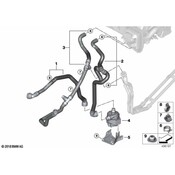 BMW Auxiliary Water Pump - Genuine BMW 64116834936
