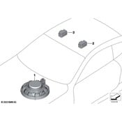 BMW Navigation Microphone - Genuine BMW 84108794737