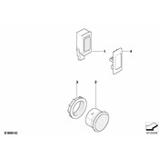 BMW Loudspeaker Hands Free Telephone - Genuine BMW 84318375642