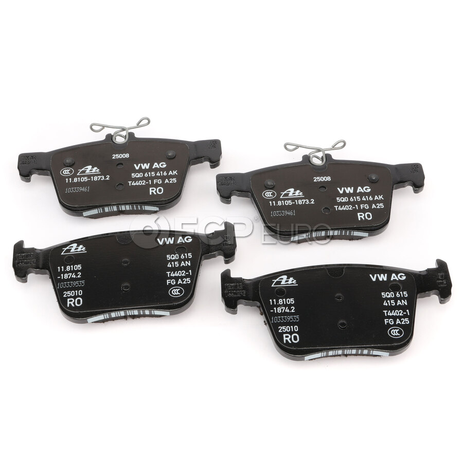 VW Disc Brake Pad Set - Genuine VW 5Q0698451AK | FCP Euro