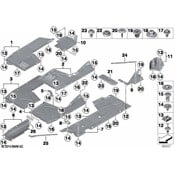 BMW Underbody Panel - Genuine BMW 51757241834