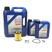 Mercedes Oil Change Kit 5W-40 - Liqui Moly 2701800109.7L