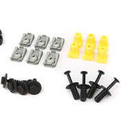 BMW Bumper Installation Hardware Set - Genuine BMW 51112452058